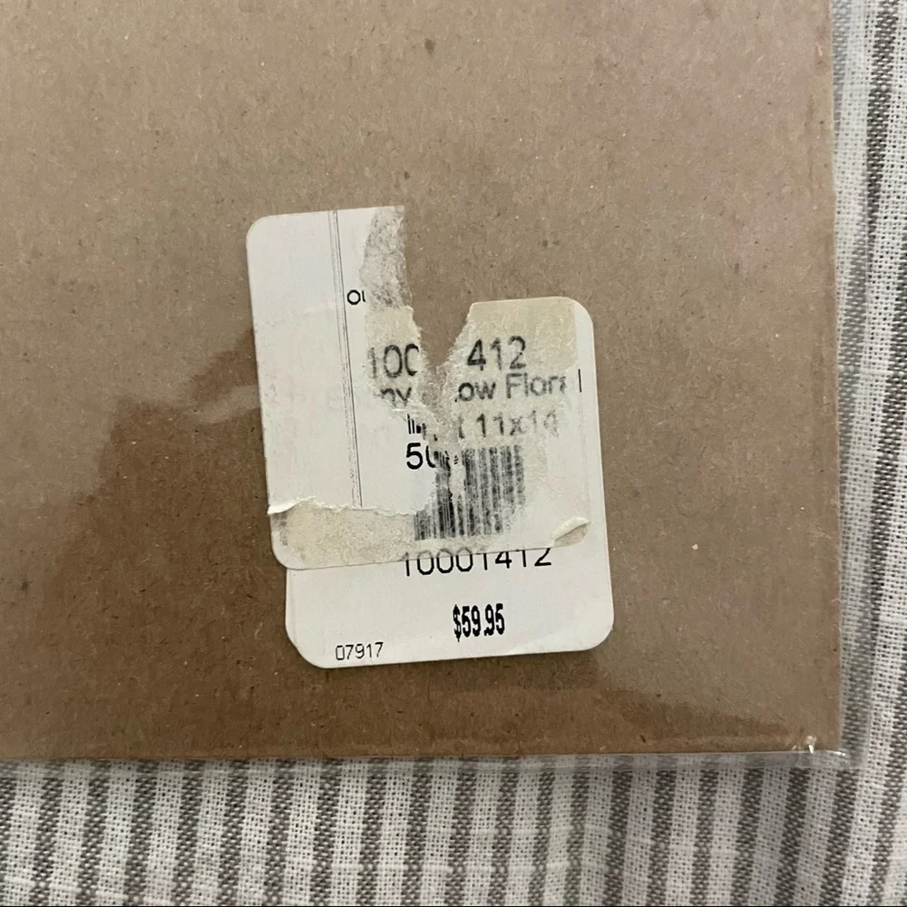 NWT - 11x14 Ebony Snow Print No. 1